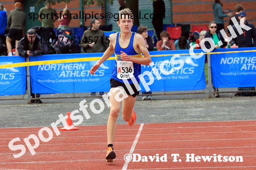 Boys Under-15s, 2024 Northern Mens 6 and Womens 4 and Youngsters Relays, Stanley Park, Blackpool.  Photo: David T. Hewitson/Sports for All Pics